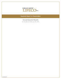 2nd Quarter 2016 Results