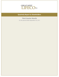 3rd Quarter 2017 Results