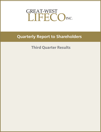 3rd Quarter 2023 - Report to Shareholders